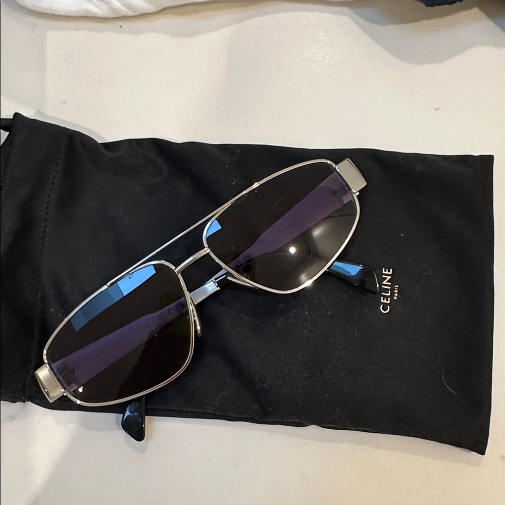 Celine Metal Triomphe sunglasses CL40281U - Picture 8 of 8